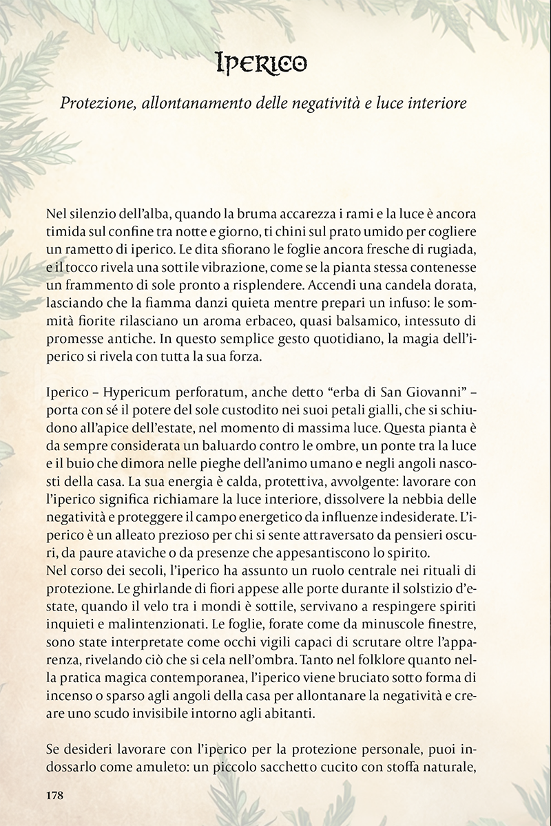 Anteprima pagina dedicata all'iperico