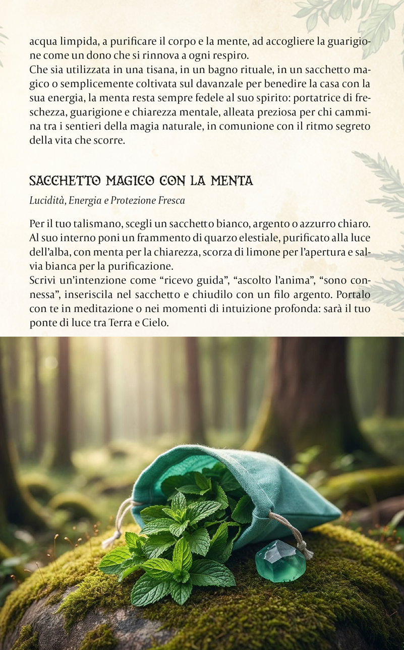 Anteprima del sacchetto magico con la menta